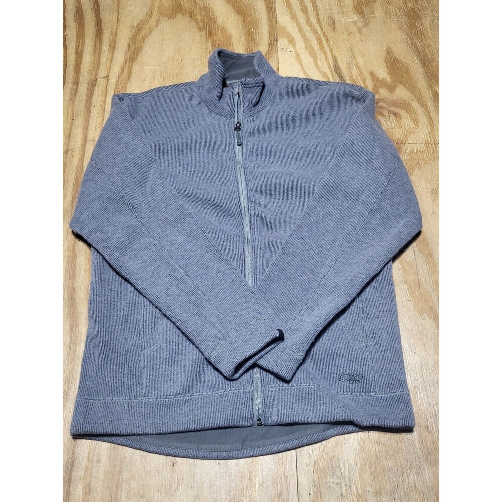outdoor research grid softshell jacket sweatshirt  gray Fullzip Men M Cotton @F6